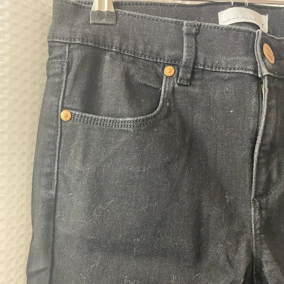 LOFT Petite Denim Leggings - Picture 2 of 5